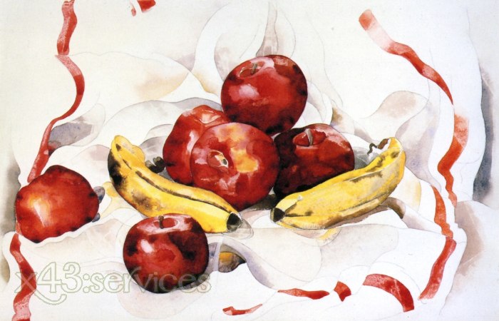 Charles Demuth - Aepfel und Bananen - Apples and Bananas